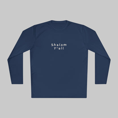 ✝️ Shalom Y’all Long Sleeve Shirt - athletic fit