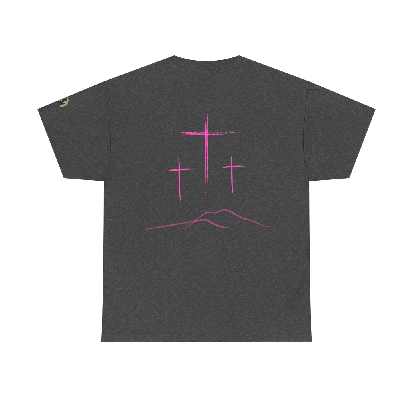 Premium Tee | with 3 Pink Crosses on the back