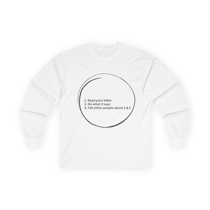 Faith Forward Long Sleeve Tee