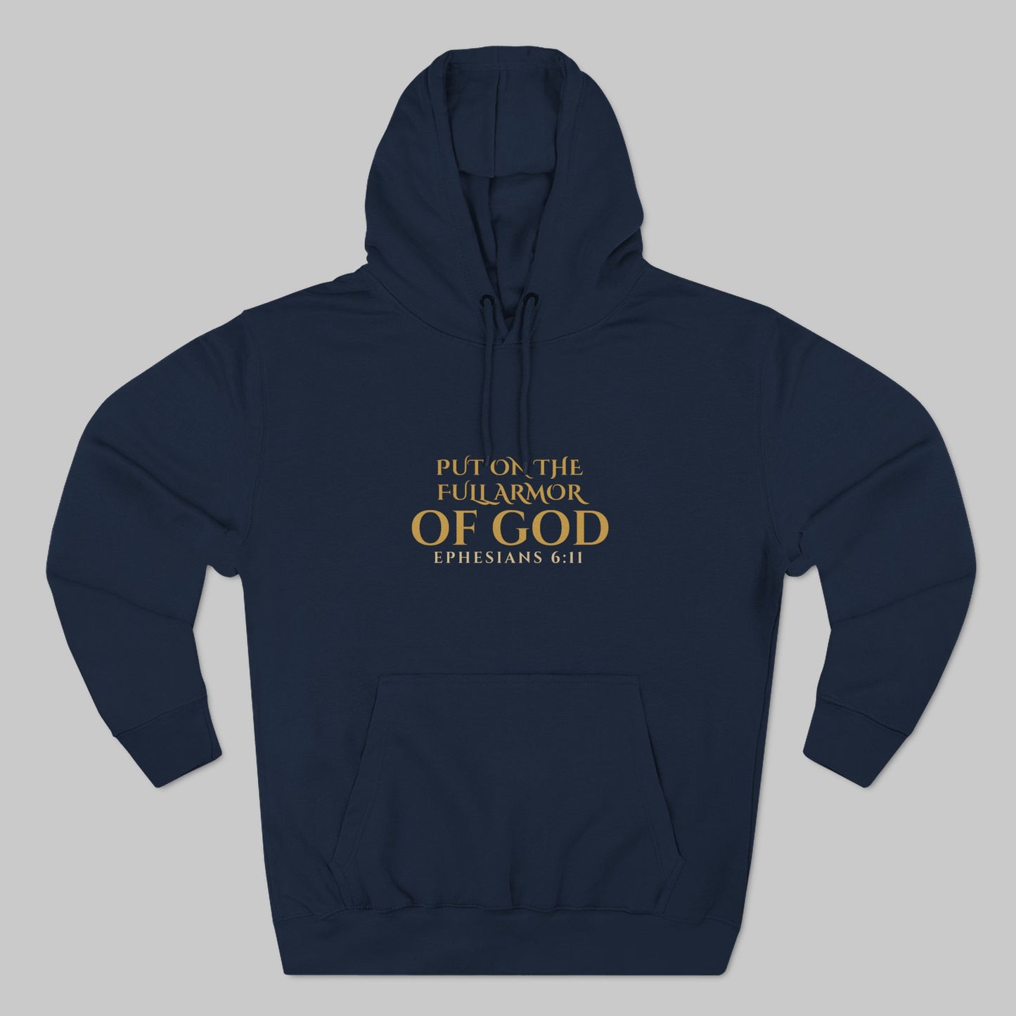 ✝️ Full Armor of God Hoodie — Ephesians 6:11 Christian Faith Pullover