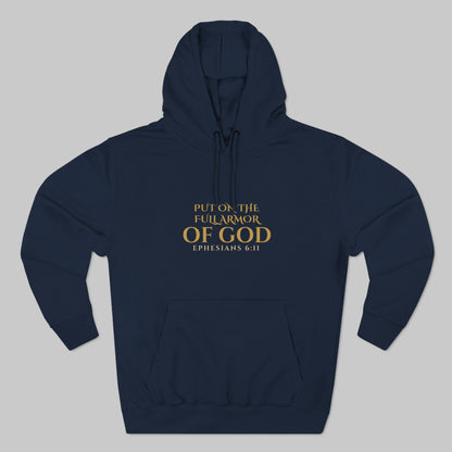 ✝️ Full Armor of God Hoodie — Ephesians 6:11 Christian Faith Pullover