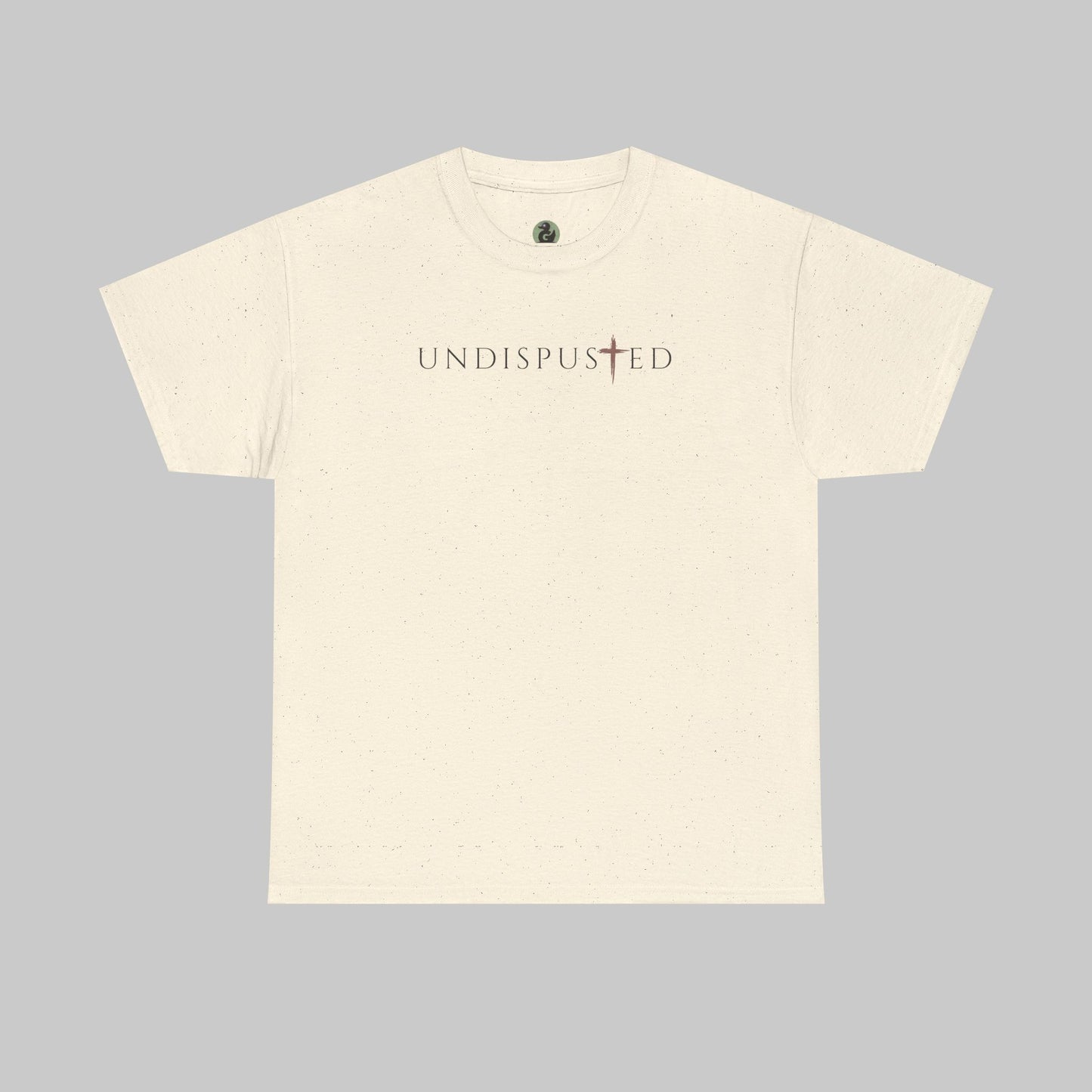 ✝️ Undisputed Minimalist Tee — Clean Faith-Inspired Graphic T-Shirt