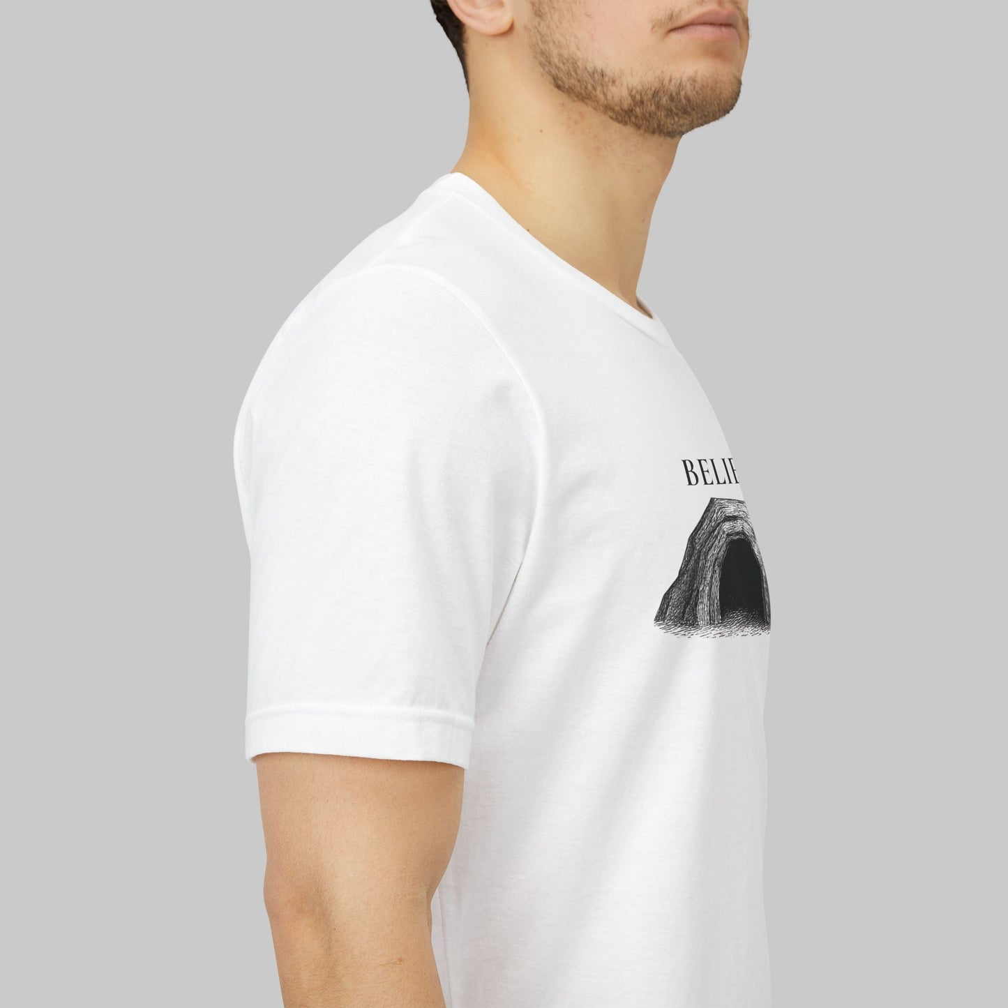 ✝️ Believer Resurrection Tee — Faith-Inspired “Believe” Graphic T-Shirt