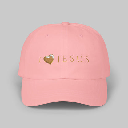 ✝️ I Love Jesus Hat – Embroidered Faith Cap