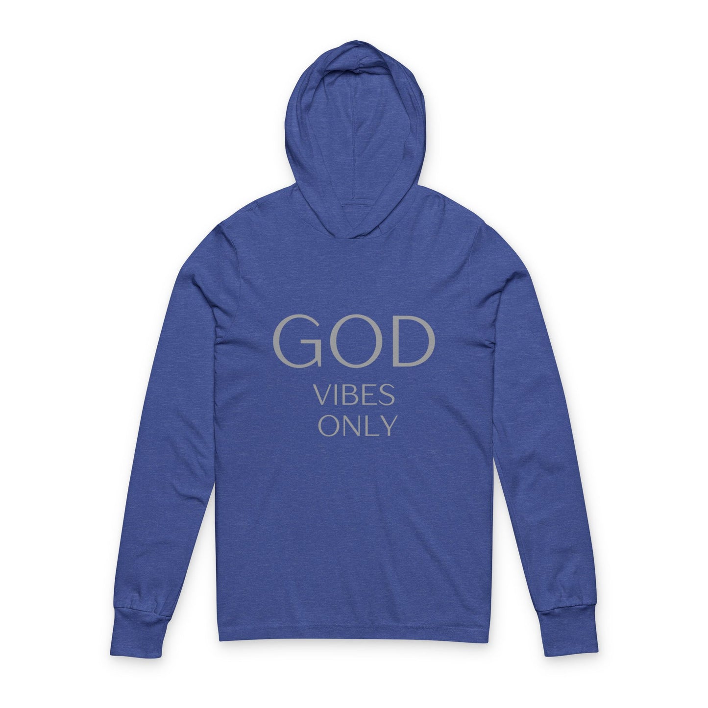 Camiseta con capucha unisex God Vibes Only