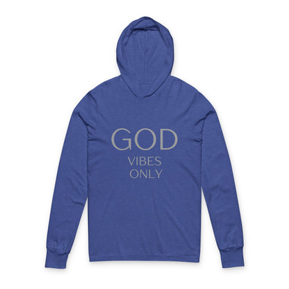 Camiseta con capucha unisex God Vibes Only