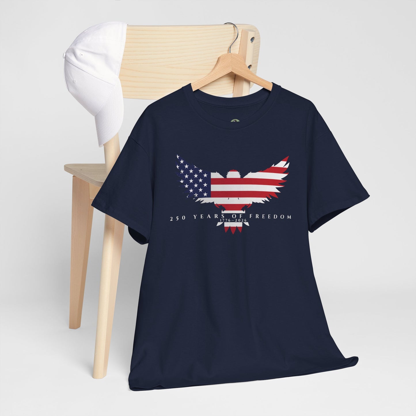 ✝️ 250 Years of Freedom T-Shirt (Navy Featured)