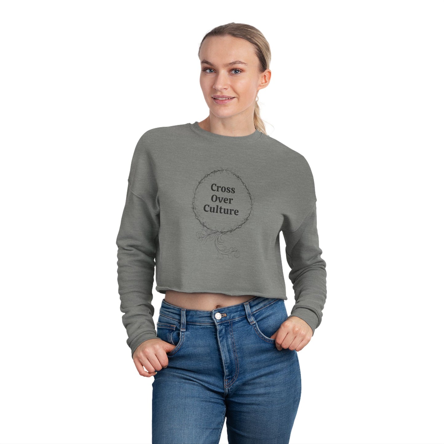 Cropped Sweatshirt - Faith Statement Fashion