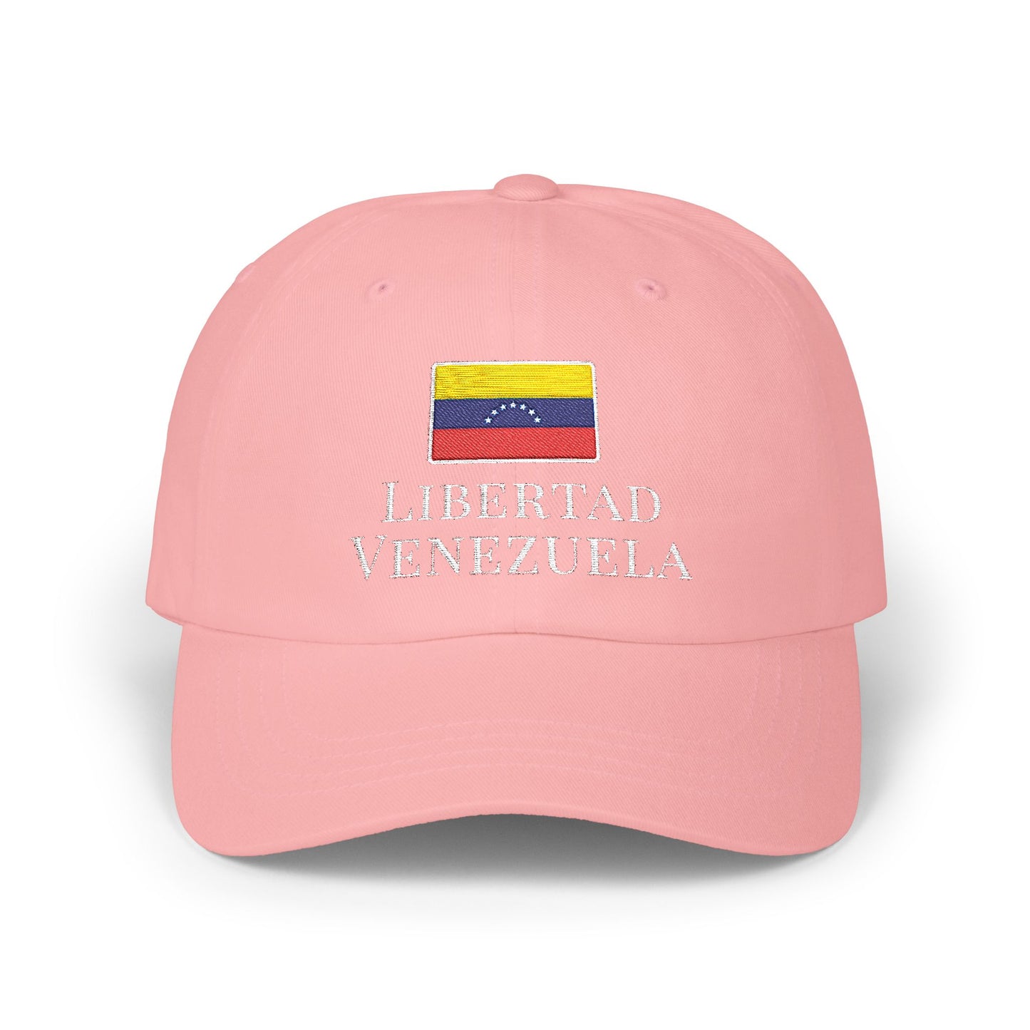 Libertad Venezuela Hat,  Embroidered Flag,  Multiple Color Options