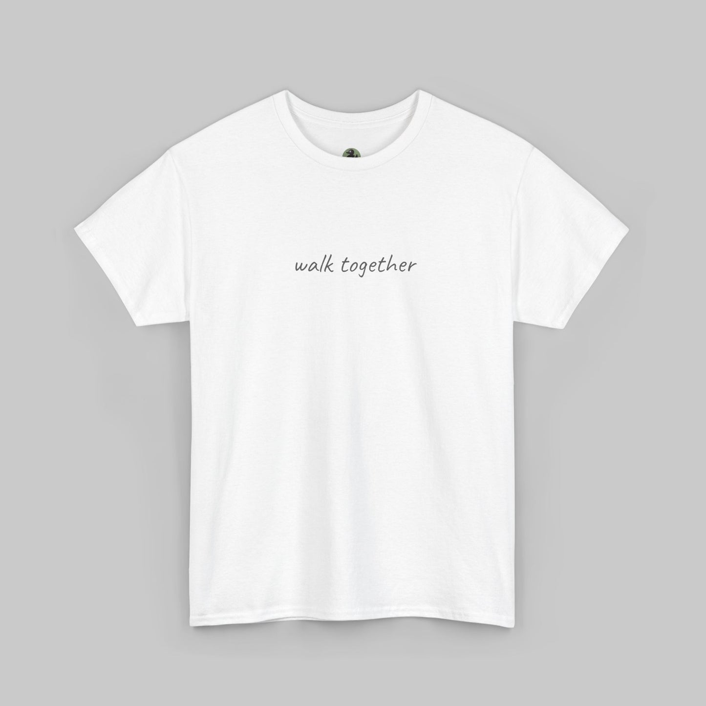 ✝️ Walk Together Tee — Minimal Faith & Connection T-Shirt