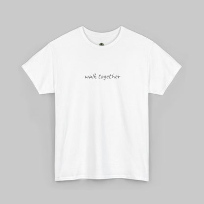 ✝️ Walk Together Tee — Minimal Faith & Connection T-Shirt