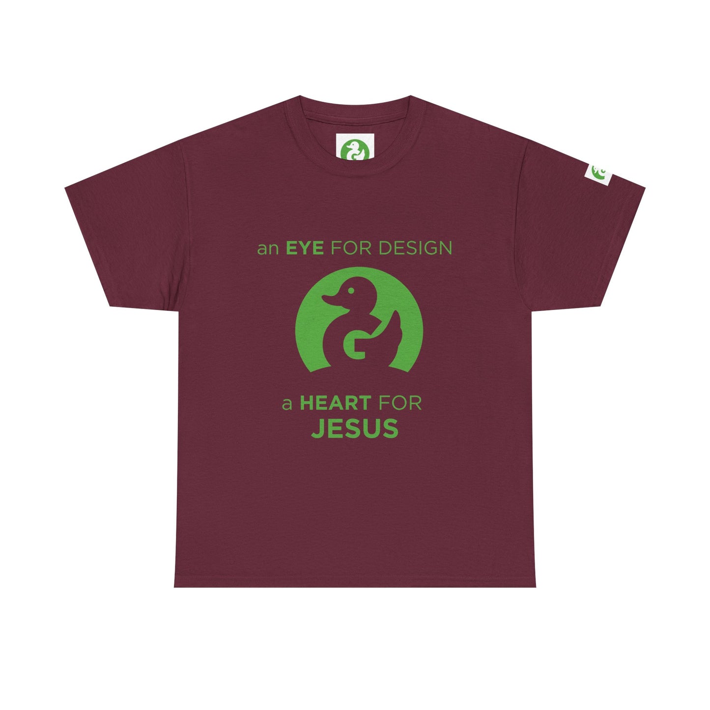 Camiseta Premium | Un ojo para el diseño, un corazón para Jesús