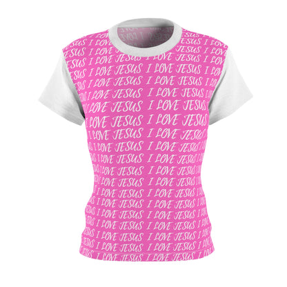 ✝️ Love Jesus Women’s T-Shirt | Faith Edition