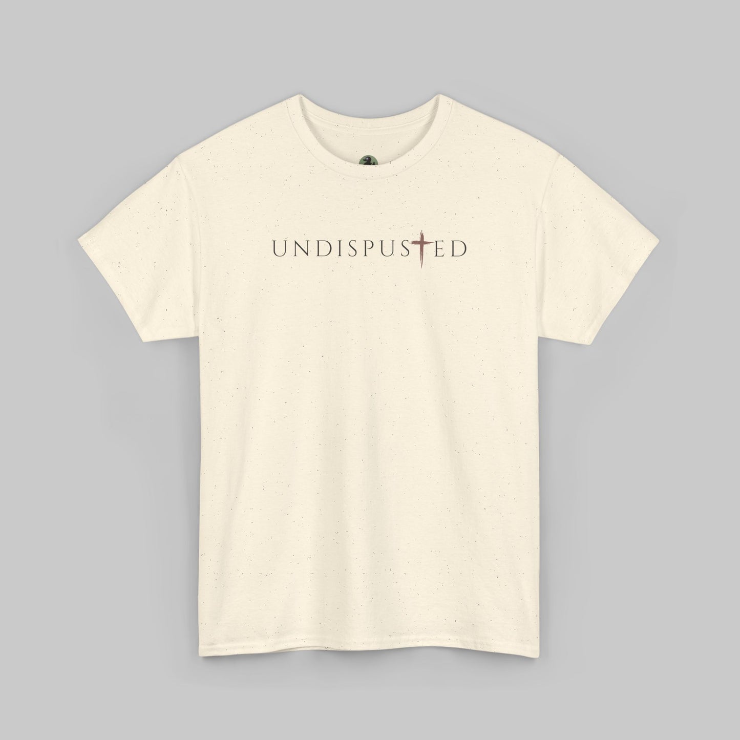 ✝️ Undisputed Minimalist Tee — Clean Faith-Inspired Graphic T-Shirt