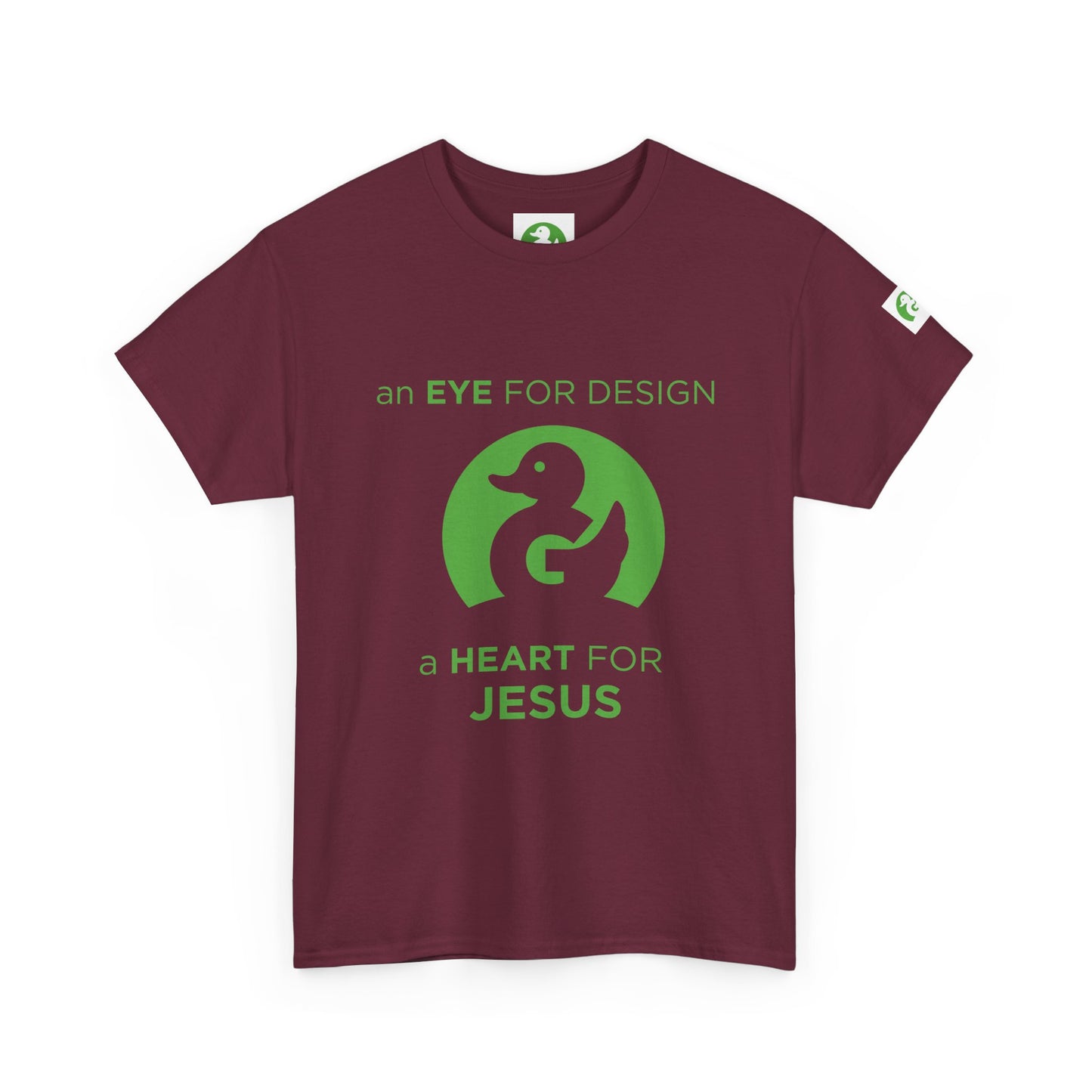 Camiseta Premium | Un ojo para el diseño, un corazón para Jesús