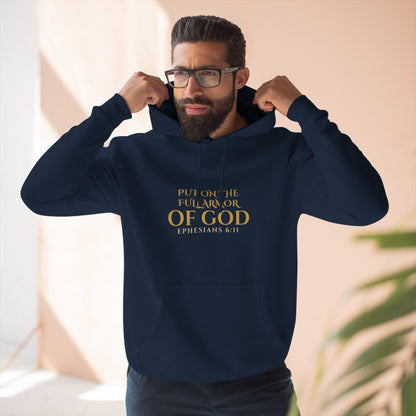 ✝️ Full Armor of God Hoodie — Ephesians 6:11 Christian Faith Pullover