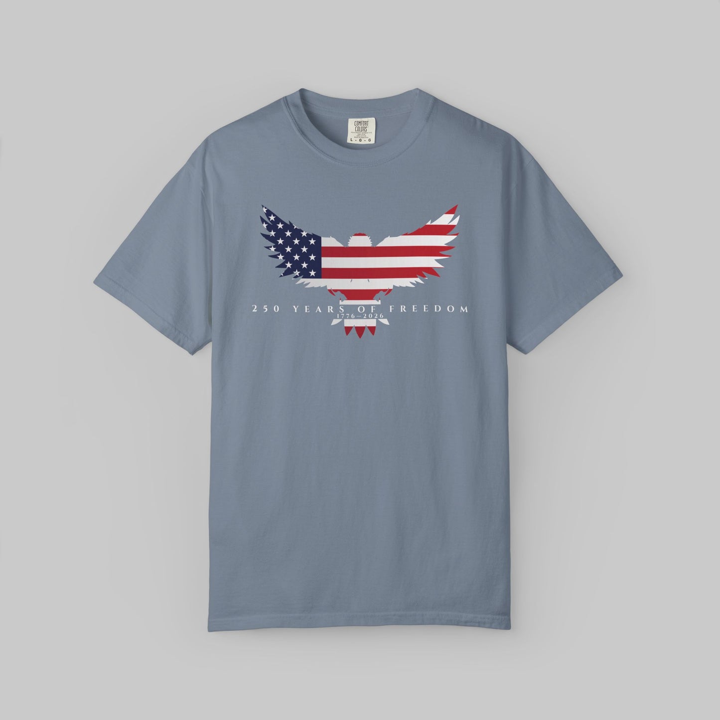 ✝️ 250 Years of Freedom — Patriotic Eagle Tee