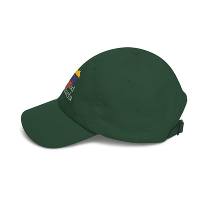 Libertad Venezuela Hat, Embroidered Map and Flag,  Freedom-Inspired Colors