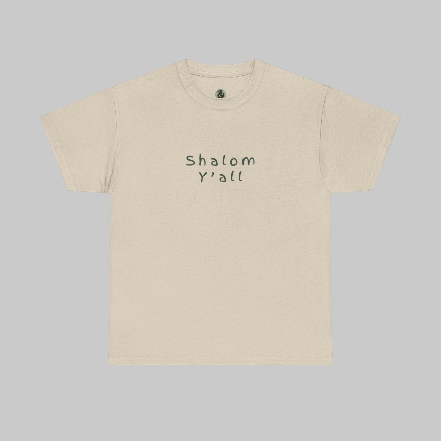✝️ Shalom Y’all T-Shirt – Vintage Script Faith Tee