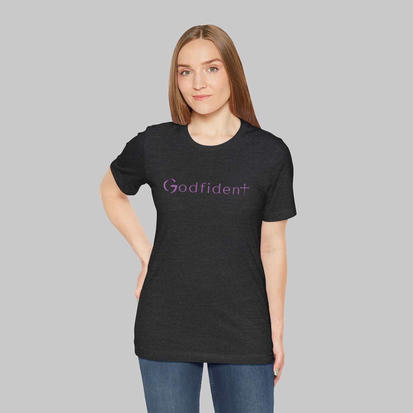 ✝️ Godfident Christian T-Shirt | Faith-Inspired Everyday Tee