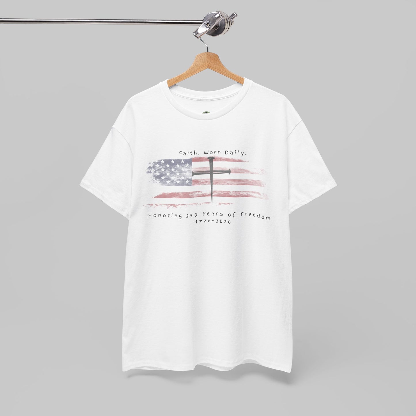 ✝️ Faith & Freedom — America 250 Commemorative Tee