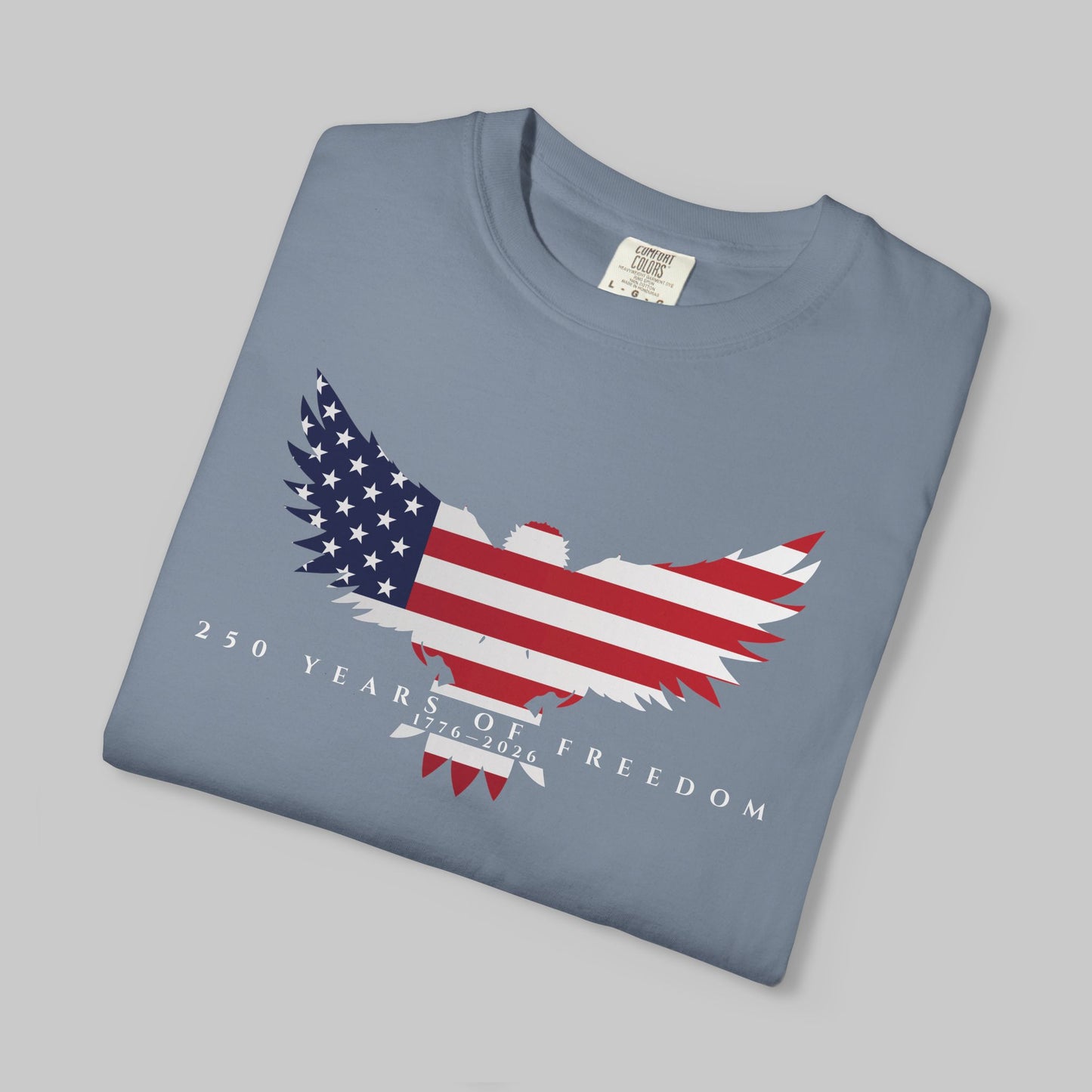 ✝️ 250 Years of Freedom — Patriotic Eagle Tee