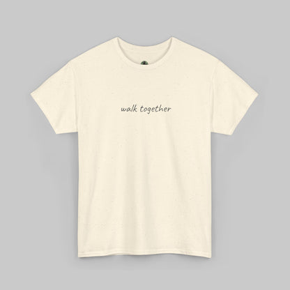 ✝️ Walk Together Tee — Minimal Faith & Connection T-Shirt