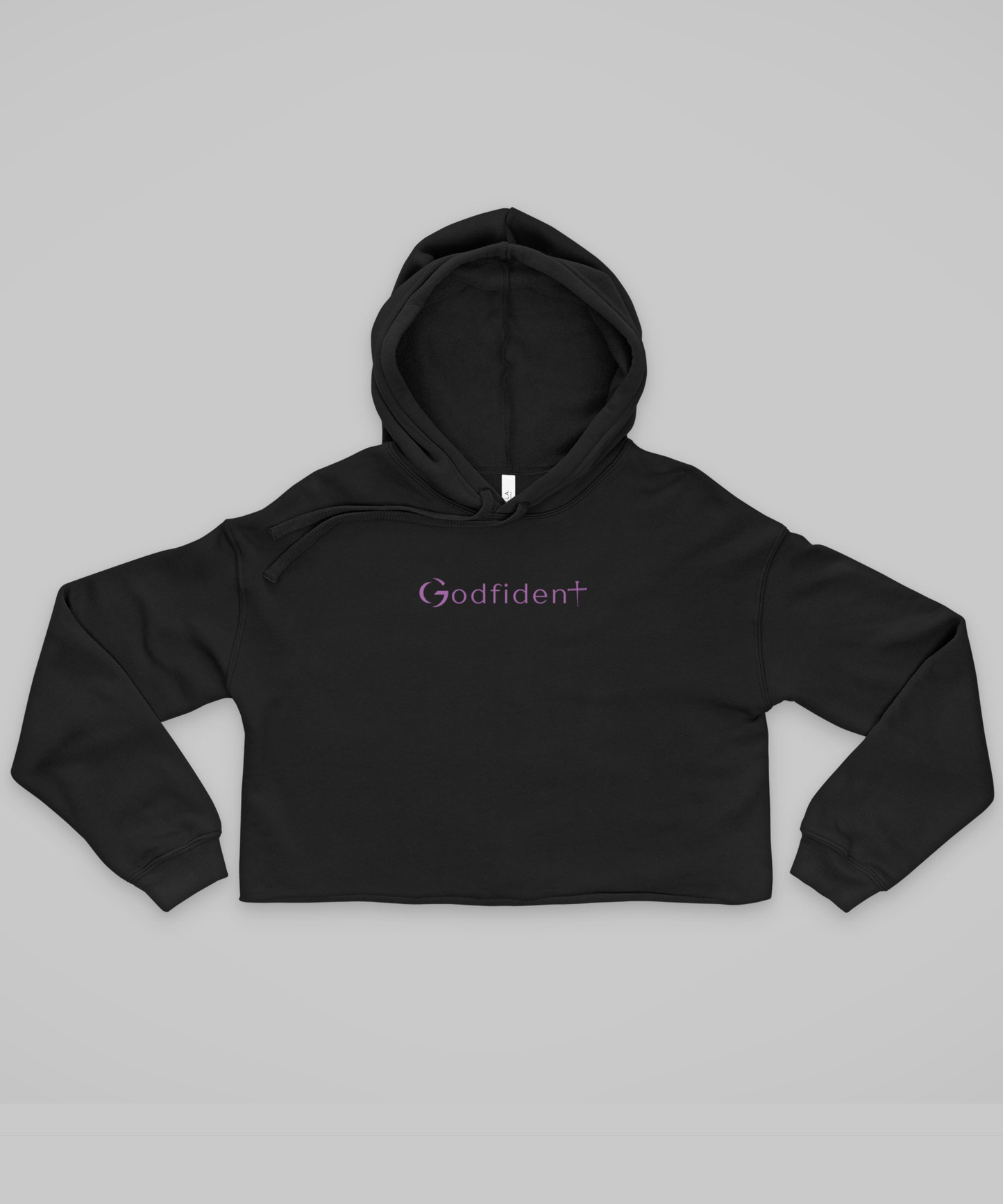 ✝️ Godfident Cropped Hoodie