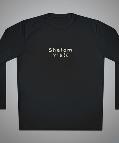 ✝️ Shalom Y’all Long Sleeve Shirt - athletic fit