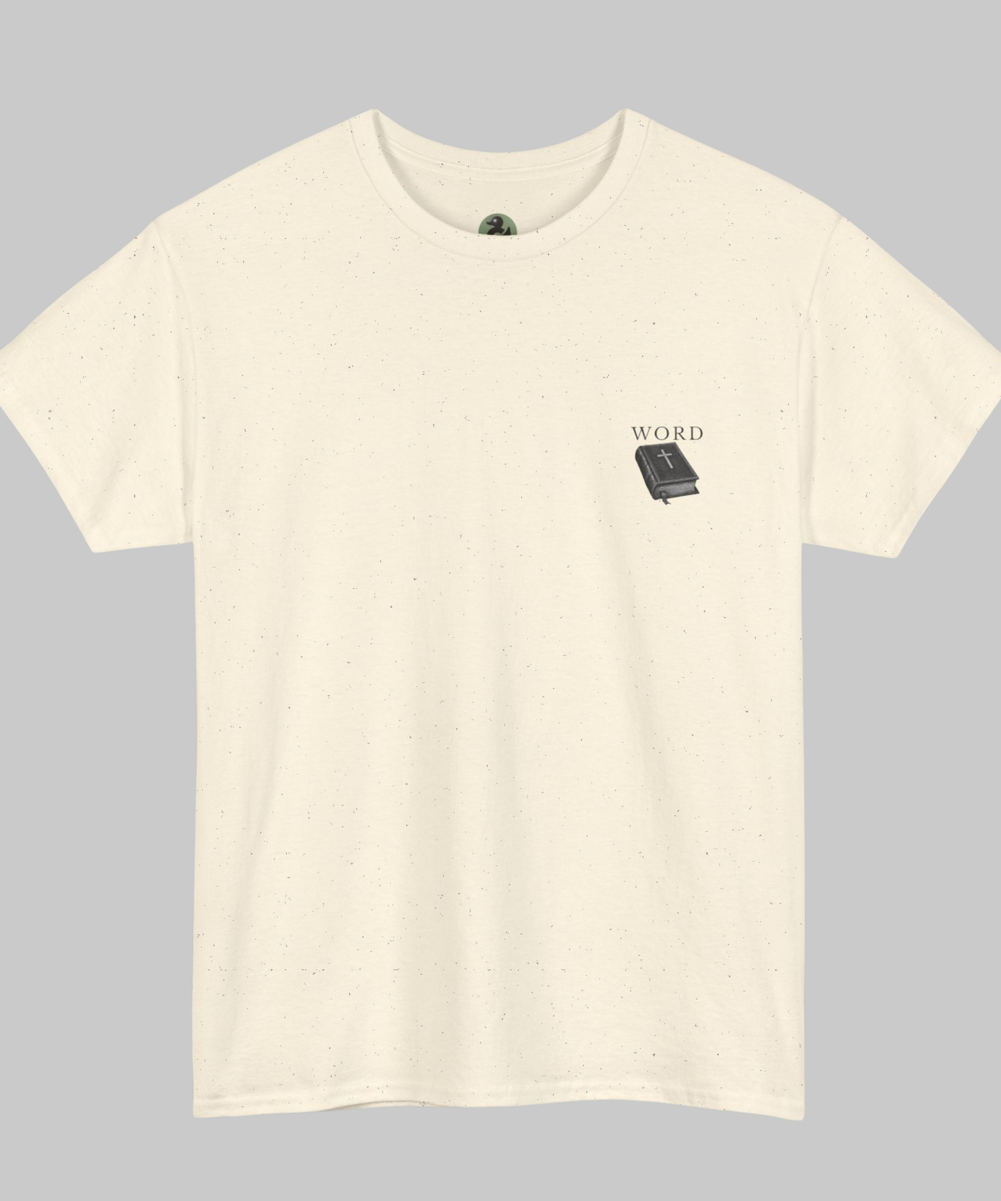 ✝️ WORD T-Shirt – Minimal Faith Tee