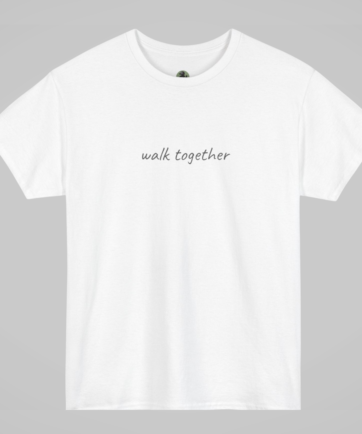 ✝️ Walk Together Tee — Minimal Faith & Connection T-Shirt
